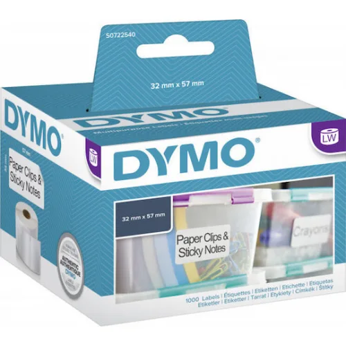 Dymo 11354 Ταινία Ετικετογράφου σε Λευκό Χρώμα