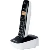 Panasonic KX-TG1611 Ασύρματο Τηλέφωνο με Ελληνικό Μενού Μαύρο-Λευκό