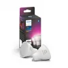 Philips Smart Λάμπες LED 4.3W για Ντουί GU10 RGB 2τμχ