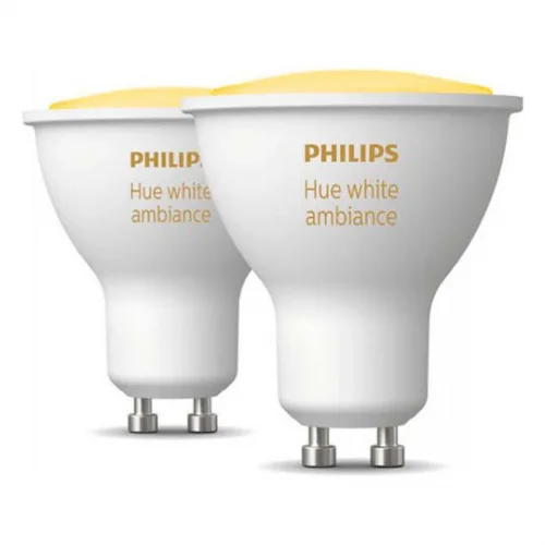 Philips Smart Λάμπες LED 4.3W για Ντουί GU10 και Σχήμα MR16 Θερμό Λευκό 350lm 2τμχ