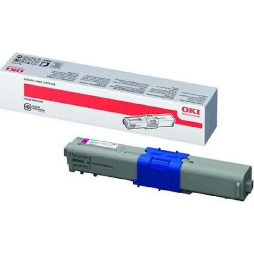 OKI 44469705 Γνήσιο Toner Laser Εκτυπωτή Ματζέντα 2000 Σελίδων