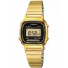 Casio Vintage Iconic Ψηφιακό Γυναικείο Ρολόι 24mm Μπαταρίας με Χρυσό Μεταλλικό Μπρασελέ