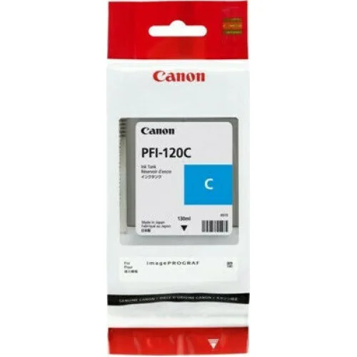 Canon PFI-120 Γνήσιο Μελάνι Εκτυπωτή InkJet Κυανό (2886C001)