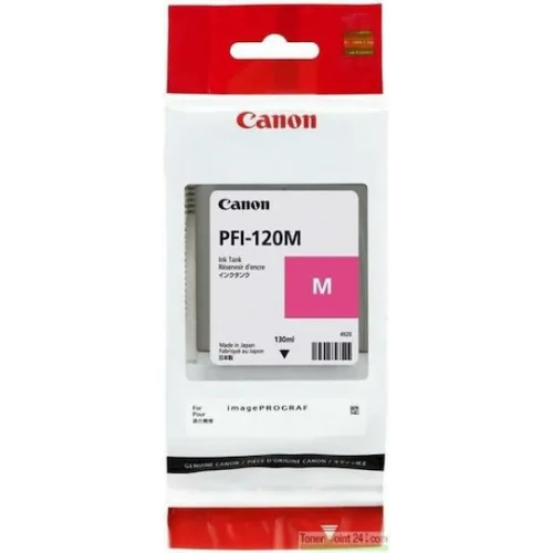 Canon PFI-120 Γνήσιο Μελάνι Εκτυπωτή InkJet Ματζέντα (2887C001)