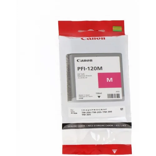Canon PFI-120 Γνήσιο Μελάνι Εκτυπωτή InkJet Ματζέντα (2887C001)