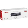 Canon 737 Γνήσιο Toner Laser Εκτυπωτή Μαύρο 2400 Σελίδων (9435B002)
