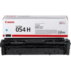 Canon 054H Γνήσιο Toner Laser Εκτυπωτή Κυανό High Yield 2300 Σελίδων (3027C002)