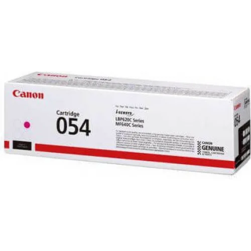 Canon 054 Γνήσιο Toner Laser Εκτυπωτή Ματζέντα 1200 Σελίδων (3022C002)