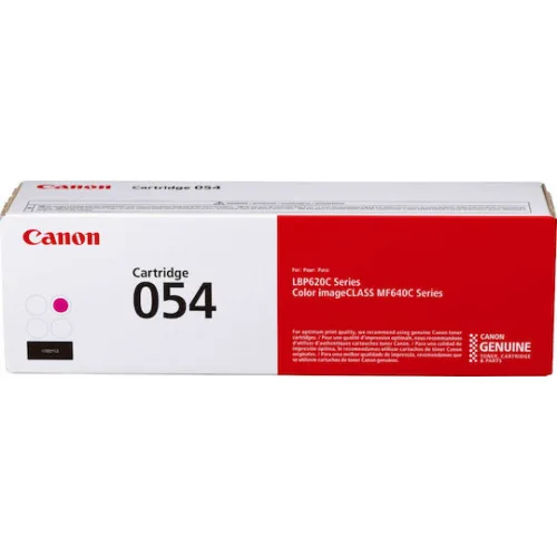 Canon 054 Γνήσιο Toner Laser Εκτυπωτή Ματζέντα 1200 Σελίδων (3022C002)
