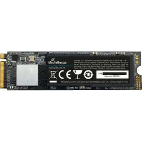 MediaRange SSD 1TB M.2 NVMe PCI Express 3.0