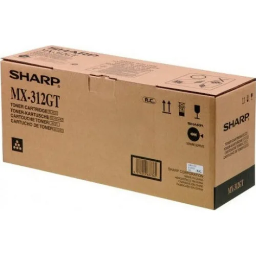 Sharp MX-312GT Γνήσιο Toner Laser Εκτυπωτή Μαύρο 25000 Σελίδων