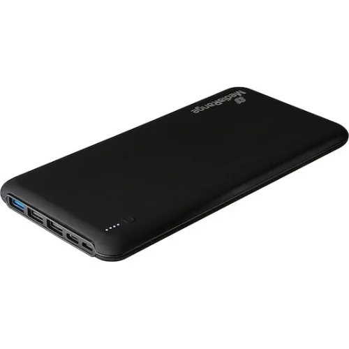 MediaRange MR754 Power Bank 25000mAh 18W με 3 Θύρες USB-A και Θύρα USB-C Power Delivery Μαύρο