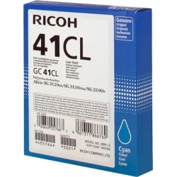 Ricoh GC41CL Γνήσιο Μελάνι Εκτυπωτή InkJet Κυανό (405766)