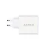 Axred Φορτιστής Χωρίς Καλώδιο με 2 Θύρες USB-A και Θύρα USB-C 65W Power Delivery Λευκός (AXRAX65W)