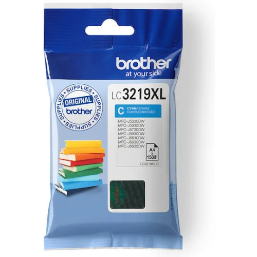 Brother LC3219XL Γνήσιο Μελάνι Εκτυπωτή InkJet Κυανό (LC-3219XLC)