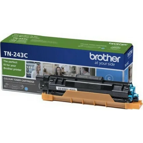 Brother TN-243Y Γνήσιο Toner Laser Εκτυπωτή Κίτρινο 1000 Σελίδων (TN-243Y)