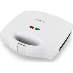 Esperanza Portabella Τοστιέρα με Αποσπώμενες Πλάκες για 2 Τοστ 700W Λευκή Esperanza Portabella Τοστιέρα με Αποσπώμενες Πλάκες για 2 Τοστ 700W Λευκή