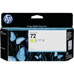 HP 72 Γνήσιο Μελάνι Εκτυπωτή InkJet Κίτρινο (C9373A)