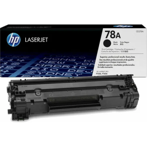 HP 78A Γνήσιο Toner Laser Εκτυπωτή Μαύρο 2100 Σελίδων (CE278A)