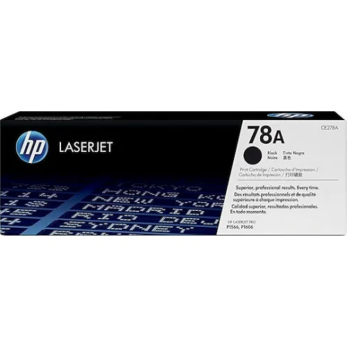 HP 78A Γνήσιο Toner Laser Εκτυπωτή Μαύρο 2100 Σελίδων (CE278A)