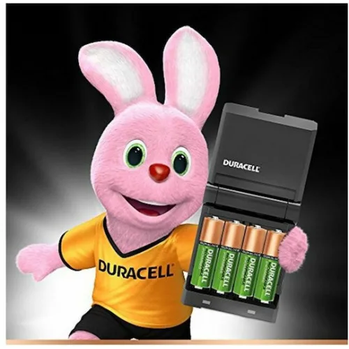 Duracell CEF27 Φορτιστής 4 Μπαταριών Ni-MH Μεγέθους AA/AAA Σετ με 2x AA 1300mAh και 2x AAA 750mAh