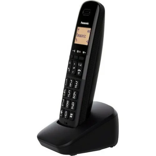Panasonic KX-TGB610 Ασύρματο Τηλέφωνο με Ελληνικό Μενού Μαύρο