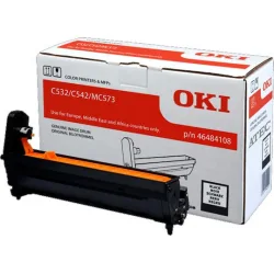 OKI 46484108 Γνήσιο Drum Laser Εκτυπωτή Μαύρο 30000 Σελίδων