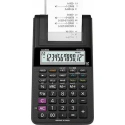 Casio HR-8RCE Αριθμομηχανή Χαρτοταινίας 12 Ψηφίων σε Μαύρο Χρώμα Casio HR-8RCE Αριθμομηχανή Χαρτοταινίας 12 Ψηφίων σε Μαύρο Χρώμα
