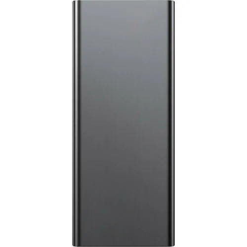 Baseus Adaman Metal Digital Display Power Bank 20000mAh 65W με 2 Θύρες USB-A και Θύρα USB-C Quick Charge 3.0 Μαύρο