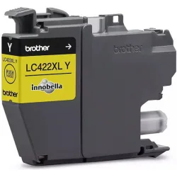 Brother LC422XL Γνήσιο Μελάνι Εκτυπωτή InkJet Κίτρινο (LC-422XLY)
