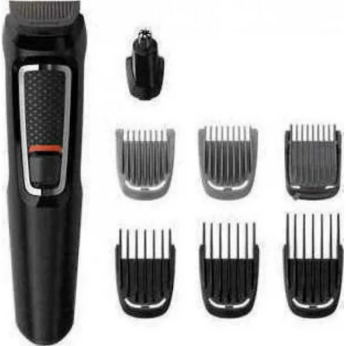 Philips Multigroom Series 3000 Επαναφορτιζόμενη Κουρευτική Μηχανή Μαύρη MG3730/15