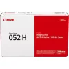 Canon 052H Γνήσιο Toner Laser Εκτυπωτή Μαύρο High Capacity 9200 Σελίδων (2200C002)