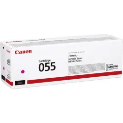 Canon 055 Γνήσιο Toner Laser Εκτυπωτή Ματζέντα High Yield 2100 Σελίδων (3014C002)