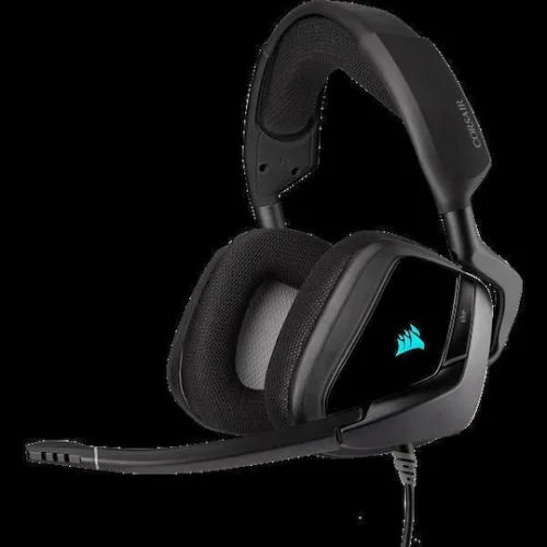 Corsair Void RGB Elite USB Over Ear Gaming Headset με σύνδεση USB
