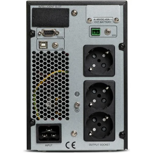 Tescom Neoline Pro 1102 ST UPS On-Line 2000VA 1800W με 3 Schuko Πρίζες