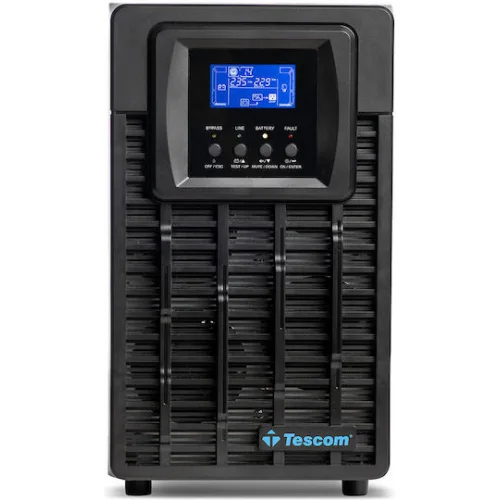 Tescom Neoline Pro 1102 ST UPS On-Line 2000VA 1800W με 3 Schuko Πρίζες