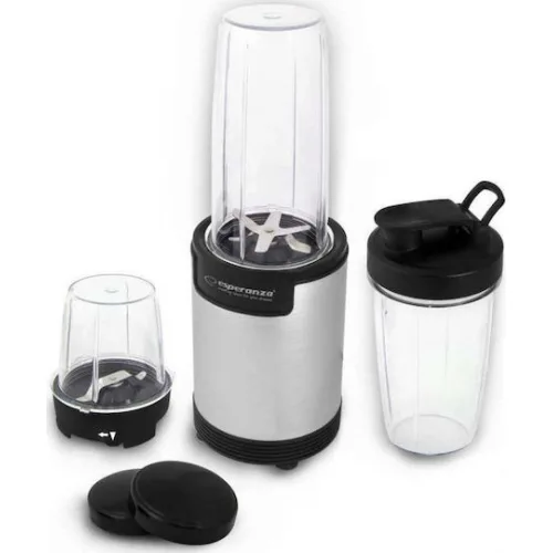 Esperanza Μπλέντερ για Smoothies 0.8lt 900W Inox EKM030