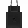 Samsung Φορτιστής Χωρίς Καλώδιο με Θύρα USB-A και Θύρα USB-C 35W Μαύρος (EP-TA220NBEGEU)
