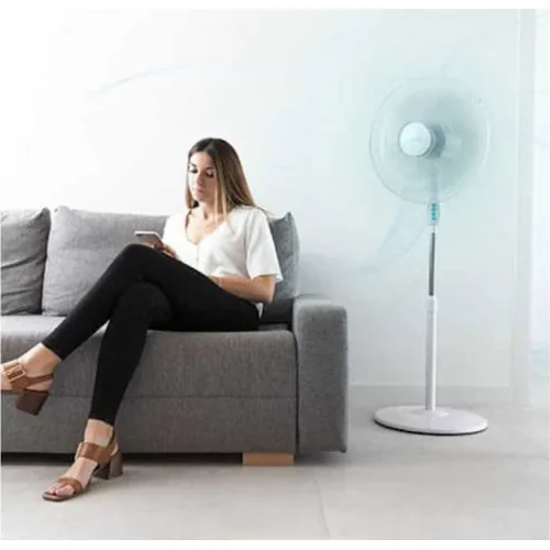 Cecotec Energysilence 600 Maxflow Ανεμιστήρας Ορθοστάτης 70W Διαμέτρου 45cm