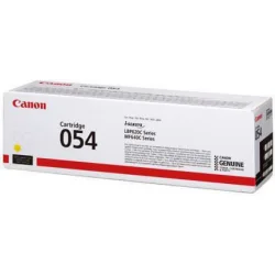 Canon 054 Γνήσιο Toner Laser Εκτυπωτή Κίτρινο 1200 Σελίδων (3021C002)