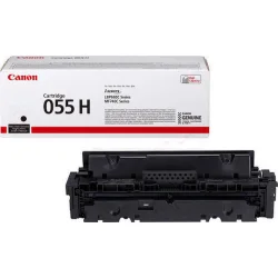 Canon 055H Γνήσιο Toner Laser Εκτυπωτή Μαύρο High Capacity 7600 Σελίδων (3020C002)