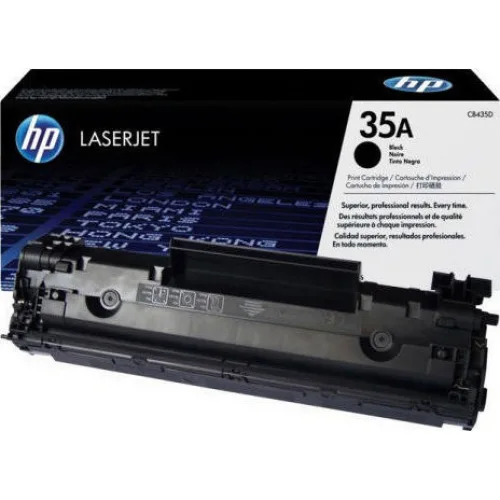 HP 35A Γνήσιο Toner Laser Εκτυπωτή Μαύρο 1500 Σελίδων (CB435A)