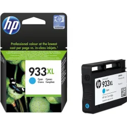 HP 933XL Γνήσιο Μελάνι Εκτυπωτή InkJet Κυανό (CN054AE)