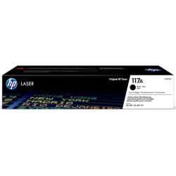 HP 117A Γνήσιο Toner Laser Εκτυπωτή Μαύρο 1000 Σελίδων (W2070A)