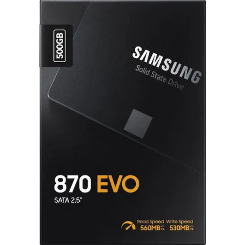 Samsung 870 Evo SSD 500GB 2.5'' SATA III Samsung 870 Evo SSD 500GB 2.5'' SATA III