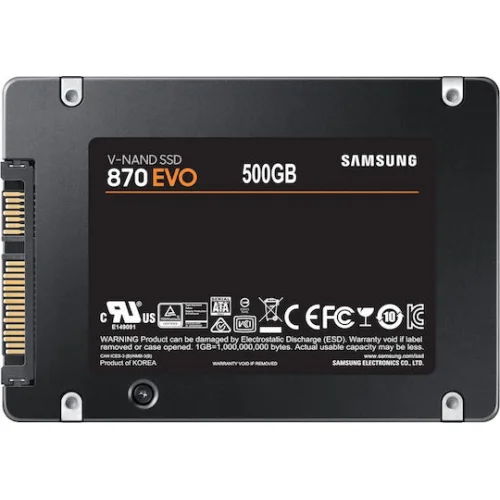 Samsung 870 Evo SSD 500GB 2.5'' SATA III Samsung 870 Evo SSD 500GB 2.5'' SATA III