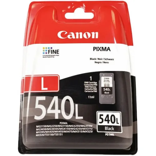 Canon PG-540L Γνήσιο Μελάνι Εκτυπωτή InkJet Μαύρο (5224B011)