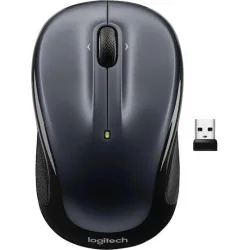 Logitech M325s Ασύρματο Mini Ποντίκι Dark Silver