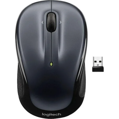 Logitech M325s Ασύρματο Mini Ποντίκι Dark Silver