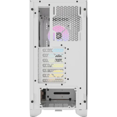 Corsair 3000D Airflow TG RGB Gaming Midi Tower Κουτί Υπολογιστή με Πλαϊνό Παράθυρο Λευκό